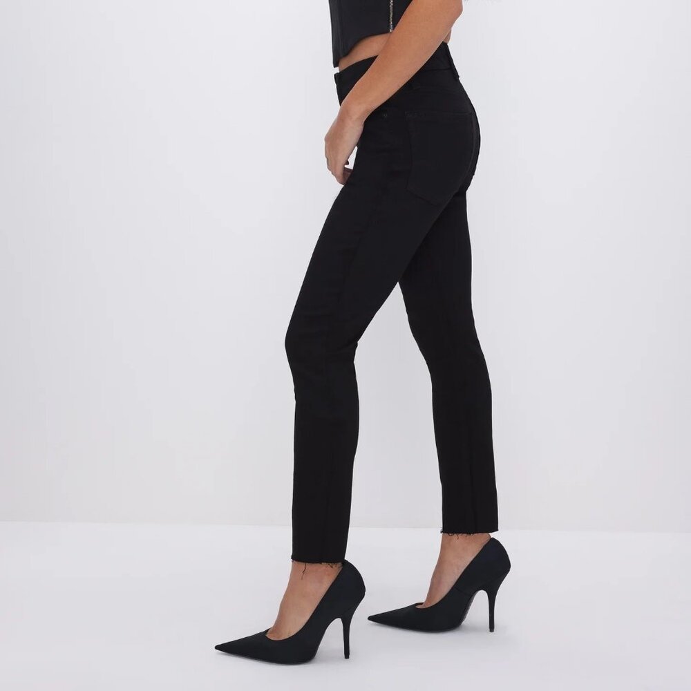 Good American | 8 | Women | Black Good Waist Skinny Never Fade Jeans